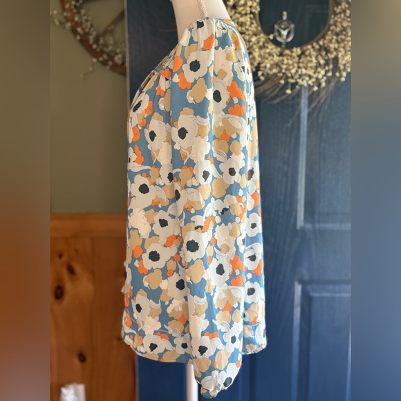 Joie Multicolor Floral Blouse size M - Picture 9 of 13